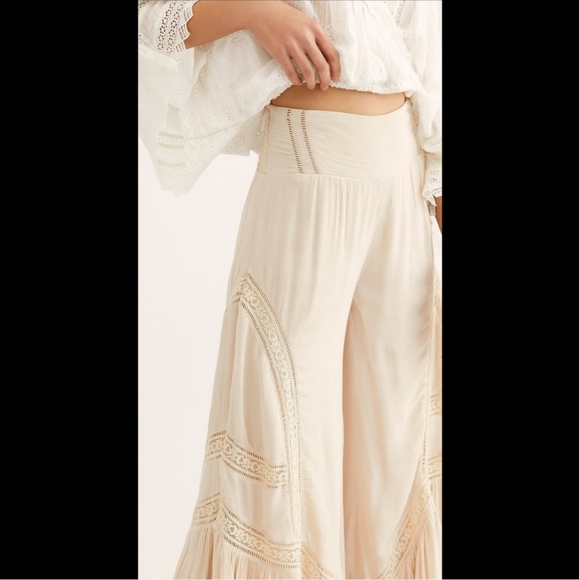 OFFER $68! NWT Free People Lace Pants - Picture 4 of 7
